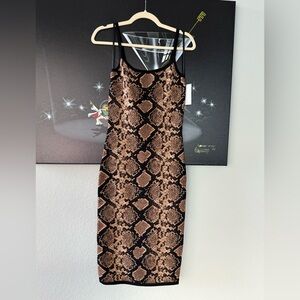 Michael kors designer bandage dress black revolve runway $1200+